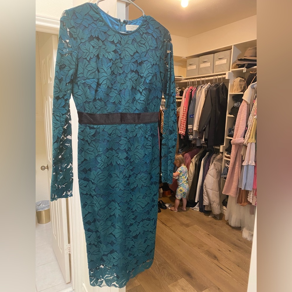Rachel Parcell evergreen dress